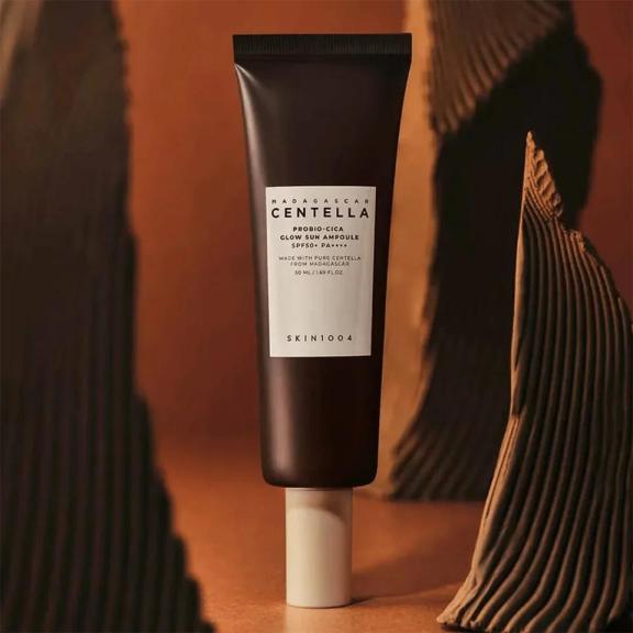 Madagascar Probio‑Cica Glow Sun Ampoule SPF50+ PA++++